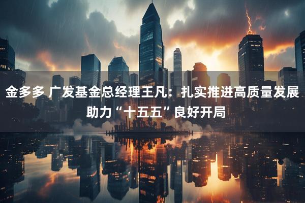 金多多 广发基金总经理王凡：扎实推进高质量发展  助力“十五五”良好开局